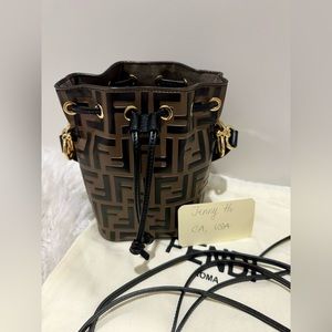 *SOLD* Fendi Mon Tresor mini Bucket Bag